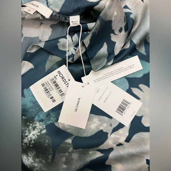 Silk Vince Blouse - Picture 3 of 6